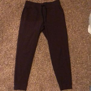 Womens Dark Purple Joggers Size Small